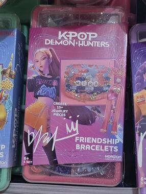 K-POP Mira Demon Hunters Friendship Bracelets - Purple & Pink